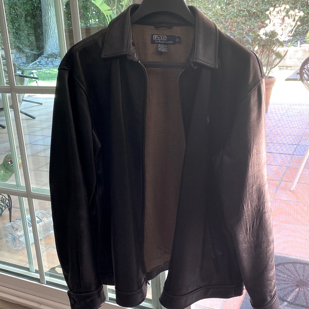 Ralph Lauren Mens leather jacket